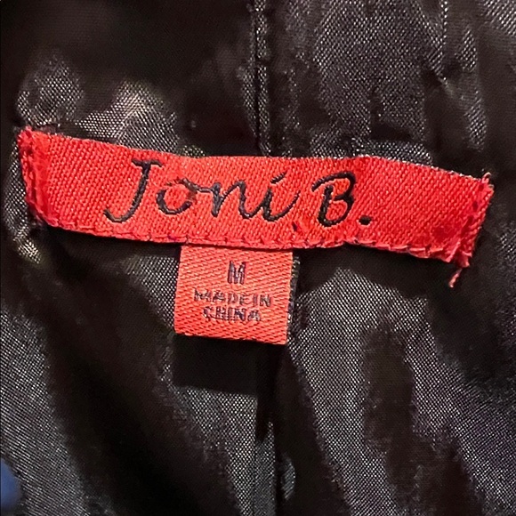 Joni B Multicolor Floral Button-Front Jacket | Cotton/Spandex | Size M - Picture 3 of 7